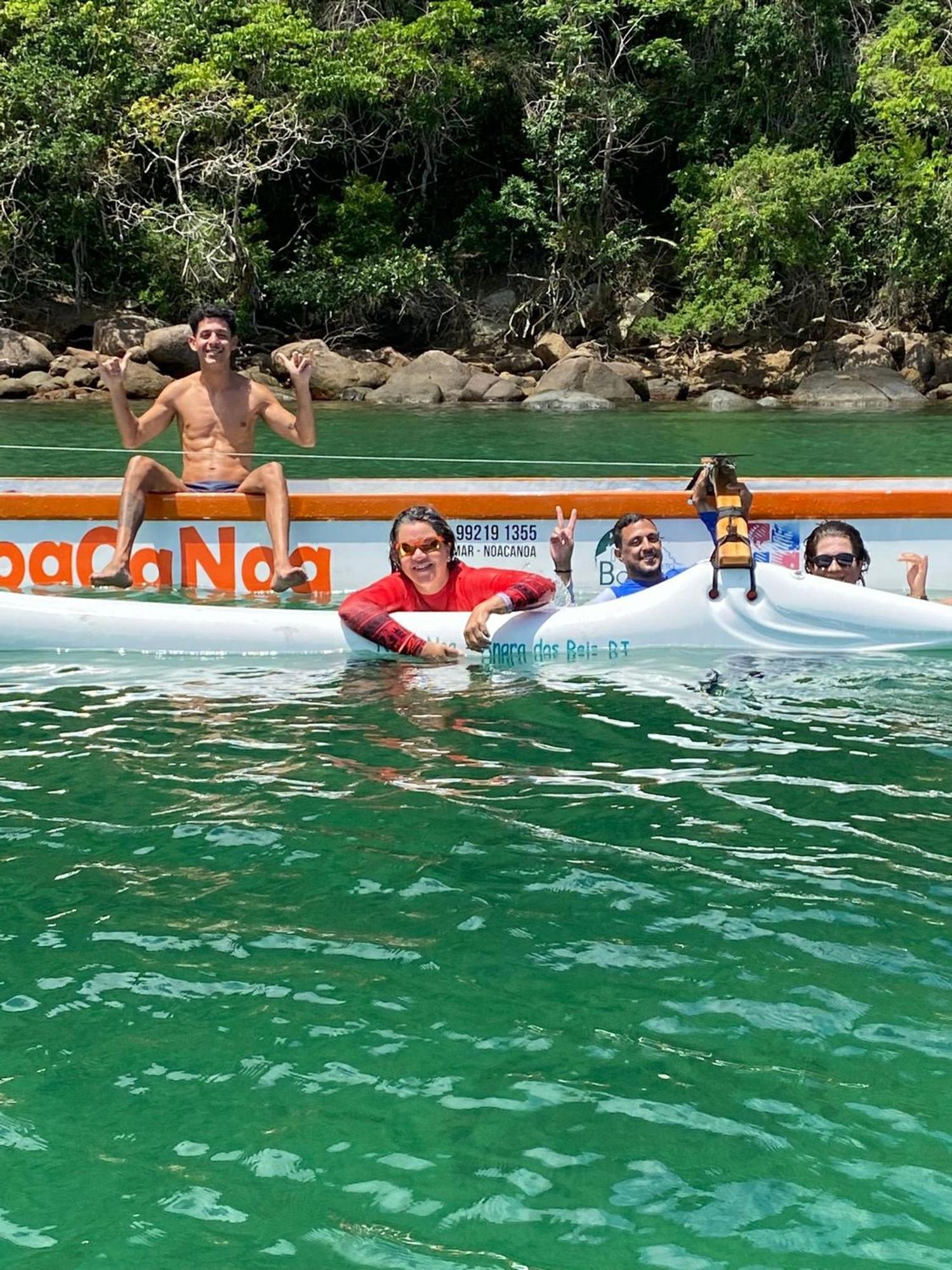 Pousada Canto Do Mar Ilha Grande Прайя-де-Арасатиба Экстерьер фото
