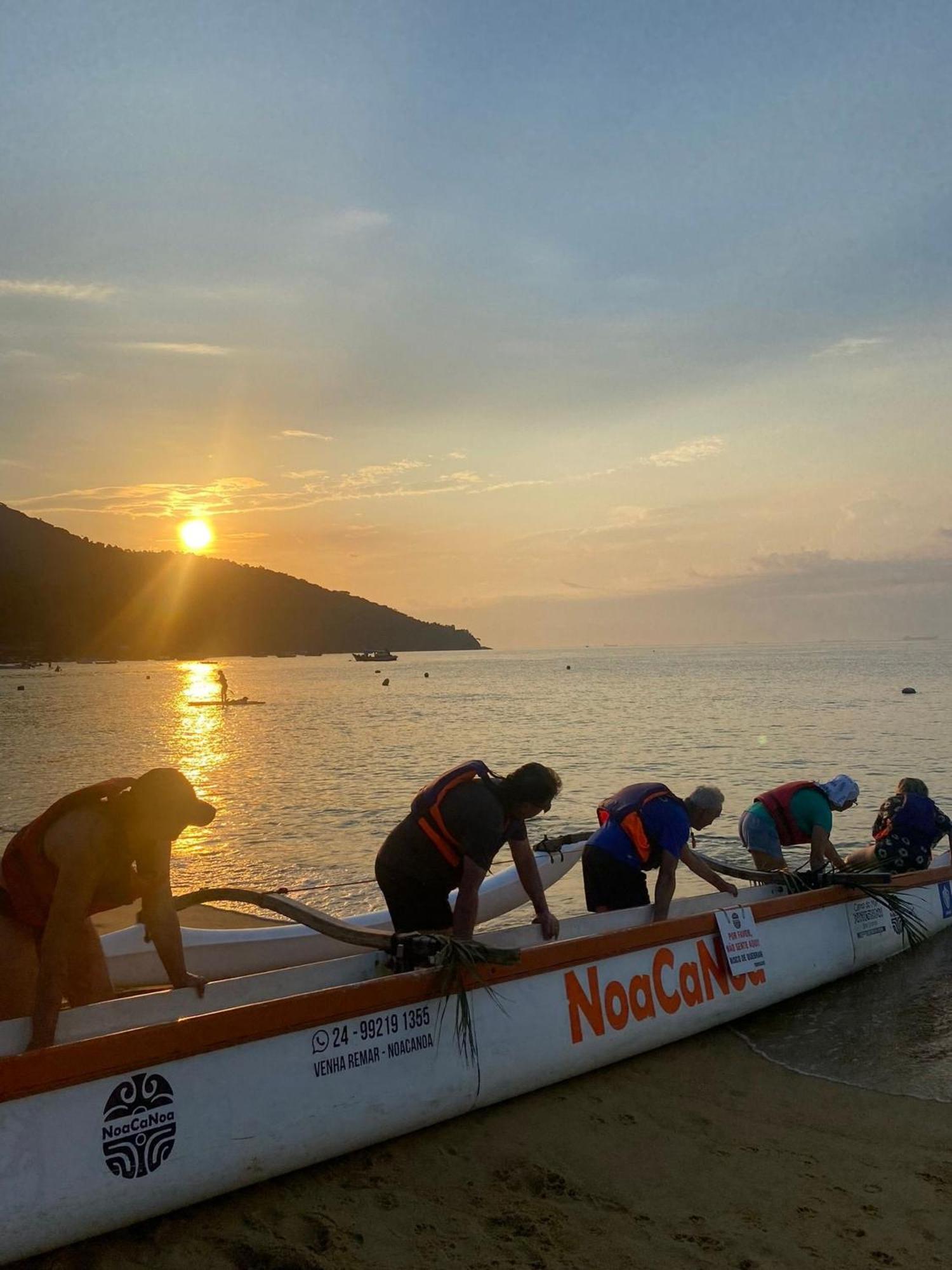 Pousada Canto Do Mar Ilha Grande Прайя-де-Арасатиба Экстерьер фото