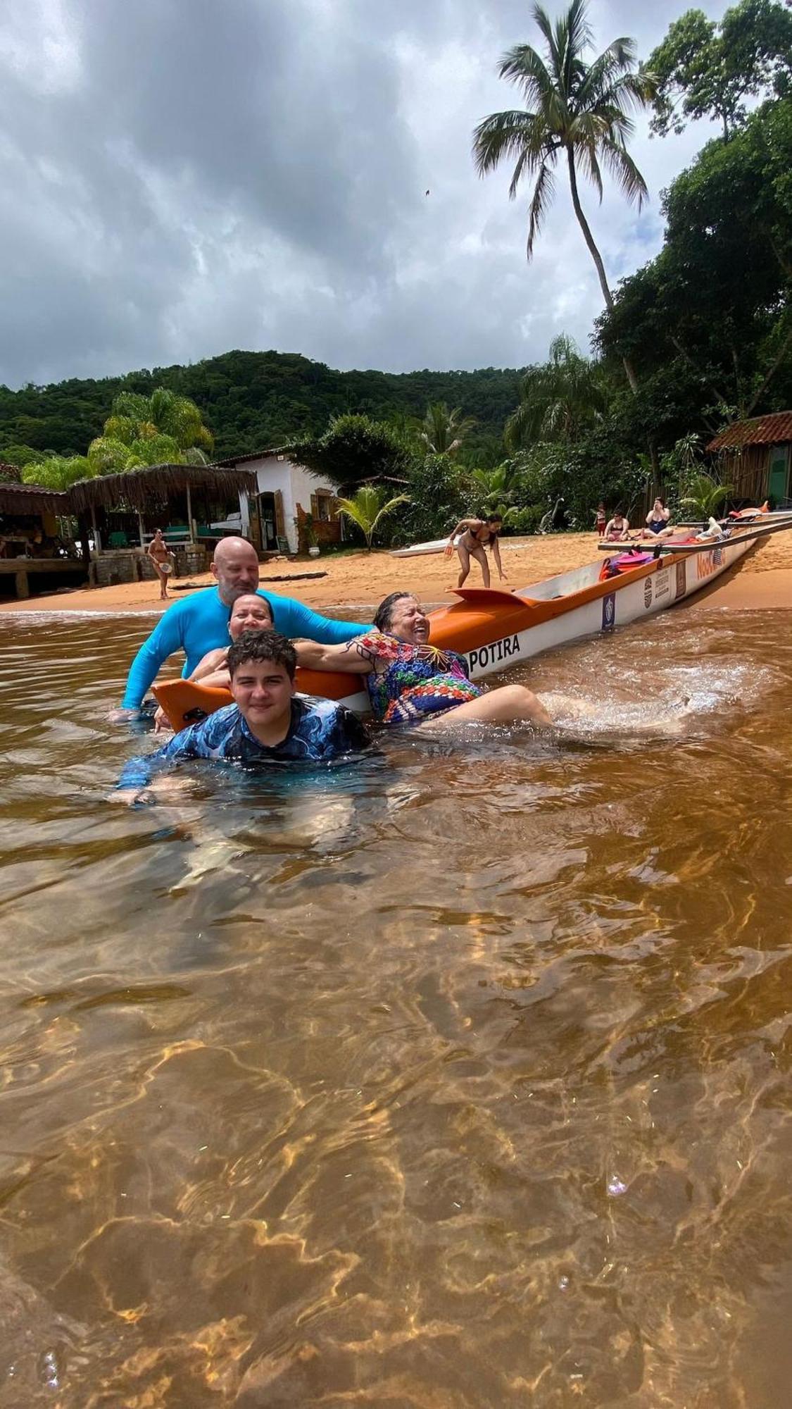 Pousada Canto Do Mar Ilha Grande Прайя-де-Арасатиба Экстерьер фото