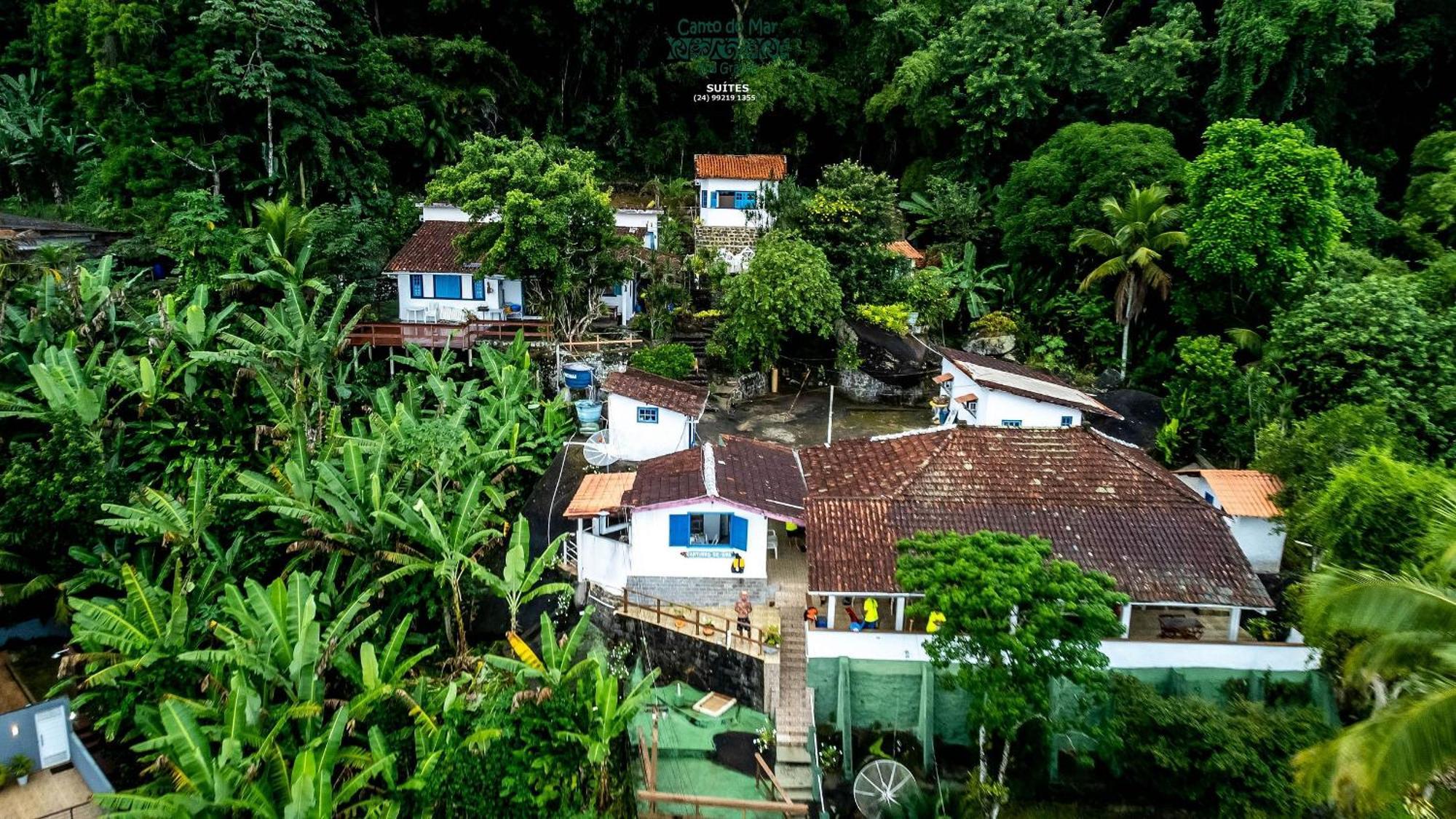 Pousada Canto Do Mar Ilha Grande Прайя-де-Арасатиба Экстерьер фото