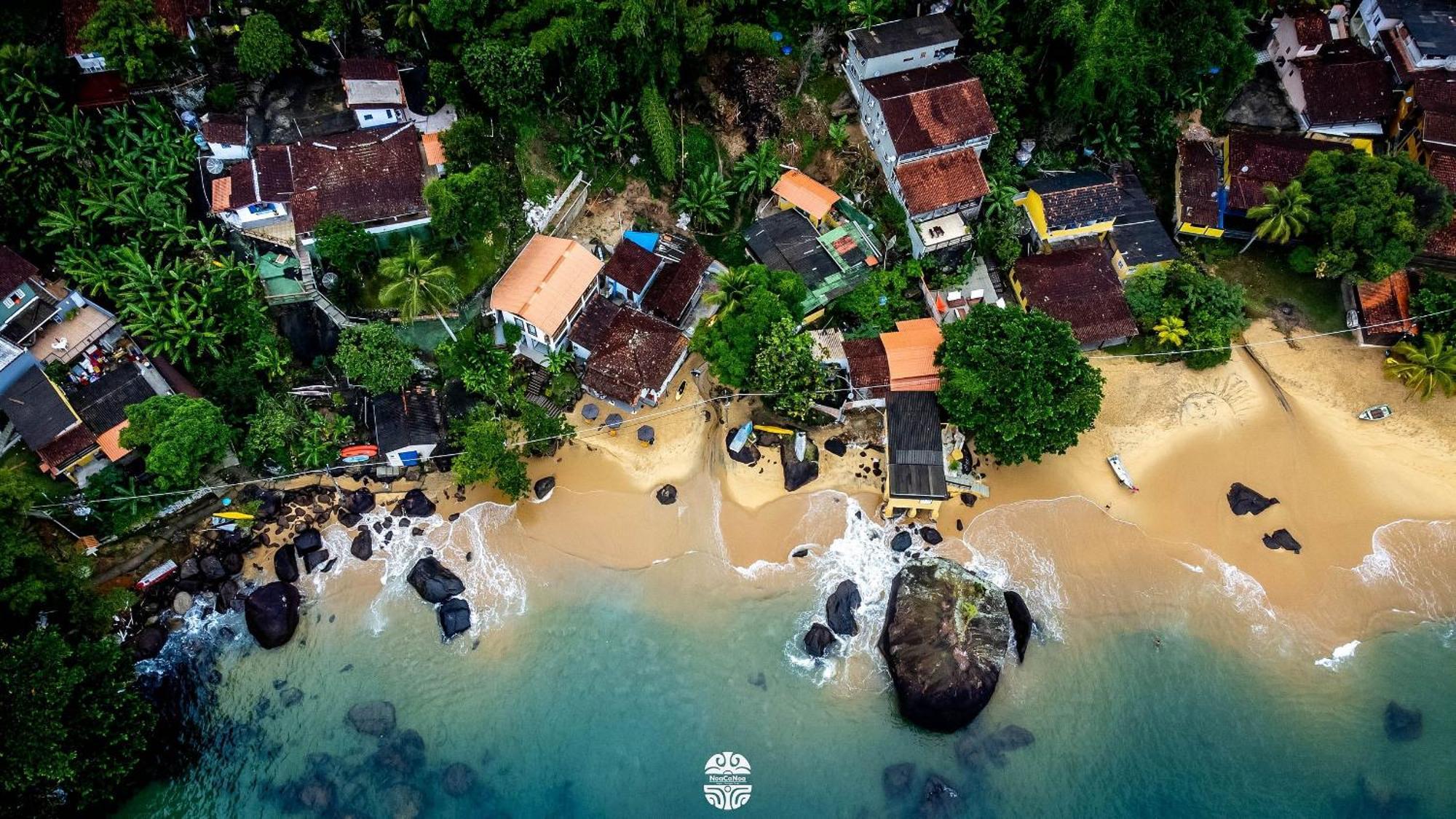 Pousada Canto Do Mar Ilha Grande Прайя-де-Арасатиба Экстерьер фото