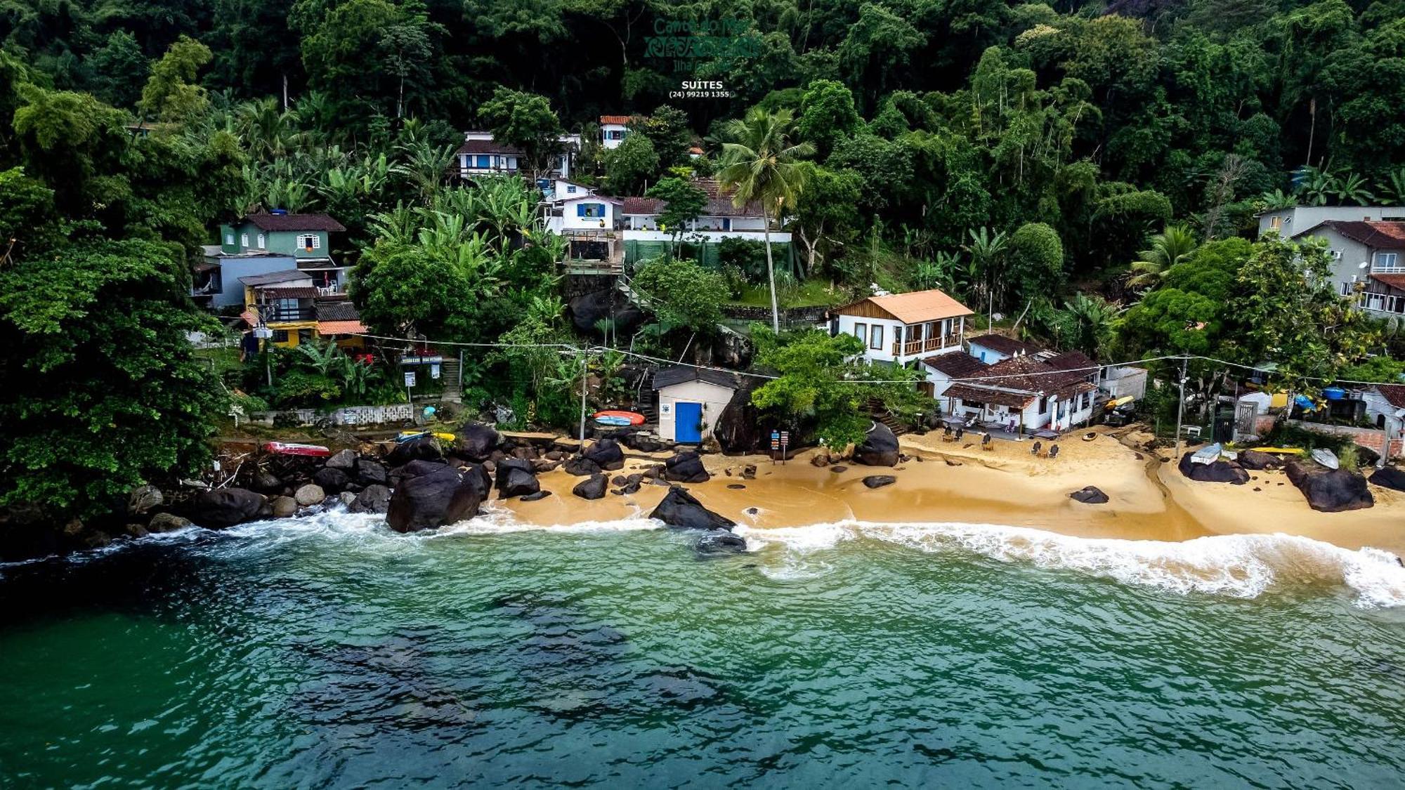 Pousada Canto Do Mar Ilha Grande Прайя-де-Арасатиба Экстерьер фото